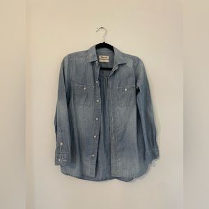 Madewell chambray shirt